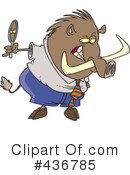 Boar Clipart #436785 by toonaday