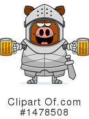 Boar Knight Clipart #1478508 by Cory Thoman