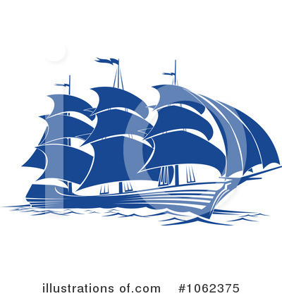 Royalty-Free (RF) Boat Clipart Illustration by Vector Tradition SM - Stock Sample #1062375