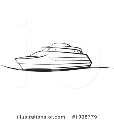 Royalty-Free (RF) Boat Clipart Illustration by Lal Perera - Stock Sample #1098779