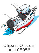 Boat Clipart #1105956 by Dennis Holmes Designs