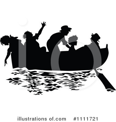 Royalty-Free (RF) Boat Clipart Illustration by Prawny Vintage - Stock Sample #1111721