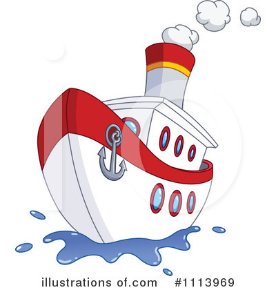Royalty-Free (RF) Boat Clipart Illustration by yayayoyo - Stock Sample #1113969