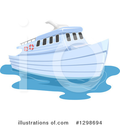 Royalty-Free (RF) Boat Clipart Illustration by BNP Design Studio - Stock Sample #1298694