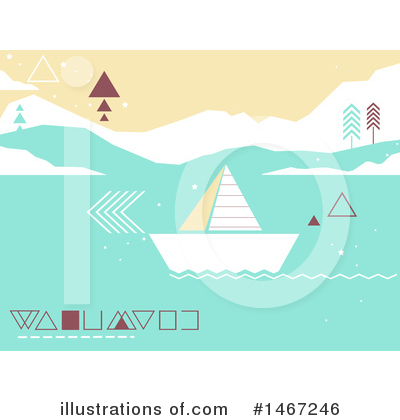 Sailing Clipart #1467246 by BNP Design Studio
