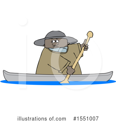 Canoe Clipart #1551007 by djart