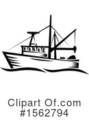 Boat Clipart #1562794 by patrimonio