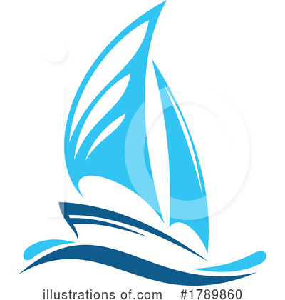 Sailboat Clipart #1789860 by Vector Tradition SM