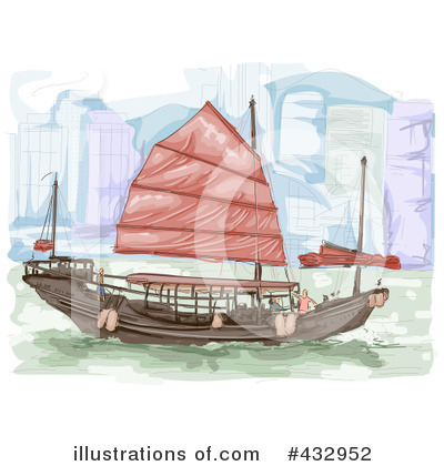Royalty-Free (RF) Boat Clipart Illustration by BNP Design Studio - Stock Sample #432952
