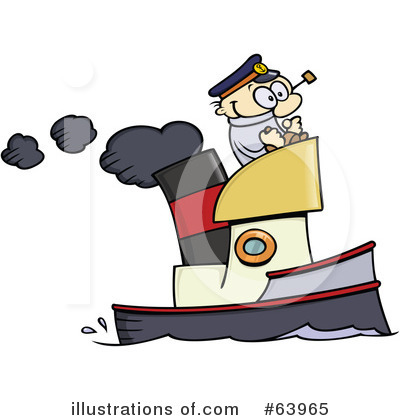 Royalty-Free (RF) Boat Clipart Illustration by gnurf - Stock Sample #63965