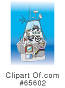 Boat Clipart #65602 by Dennis Holmes Designs