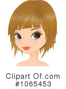 Bob Hairstyle Clipart #1065453 by Melisende Vector