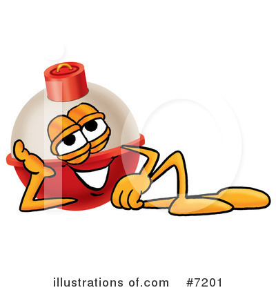 Royalty-Free (RF) Bobber Clipart Illustration by Mascot Junction - Stock Sample #7201