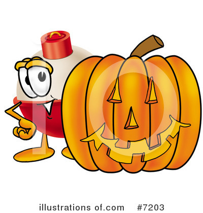 Royalty-Free (RF) Bobber Clipart Illustration by Mascot Junction - Stock Sample #7203