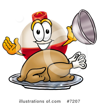 Royalty-Free (RF) Bobber Clipart Illustration by Mascot Junction - Stock Sample #7207