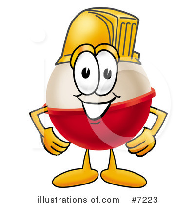 Royalty-Free (RF) Bobber Clipart Illustration by Mascot Junction - Stock Sample #7223