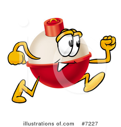 Royalty-Free (RF) Bobber Clipart Illustration by Mascot Junction - Stock Sample #7227