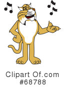 Bobcat Character Clipart #68788 by Mascot Junction