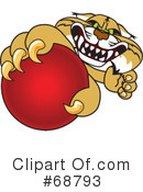 Bobcat Character Clipart #68793 by Mascot Junction
