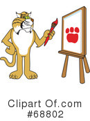 Bobcat Character Clipart #68802 by Mascot Junction