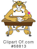 Bobcat Character Clipart #68813 by Mascot Junction