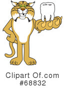 Bobcat Character Clipart #68832 by Mascot Junction