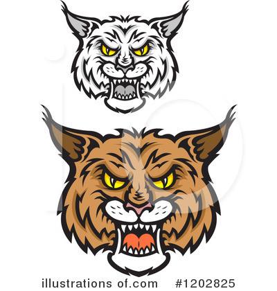 Royalty-Free (RF) Bobcat Clipart Illustration by Vector Tradition SM - Stock Sample #1202825
