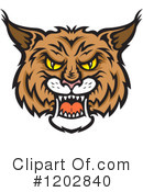 Bobcat Clipart #1202840 by Vector Tradition SM