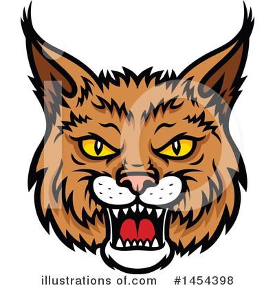 Bobcat Clipart #1454398 by Vector Tradition SM