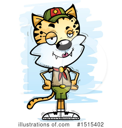 Royalty-Free (RF) Bobcat Clipart Illustration by Cory Thoman - Stock Sample #1515402