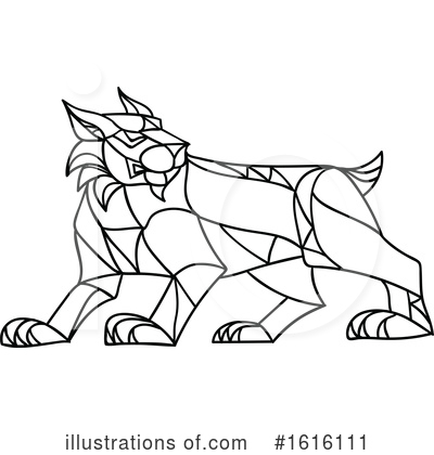 Royalty-Free (RF) Bobcat Clipart Illustration by patrimonio - Stock Sample #1616111