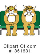 Bobcat School Mascot Clipart #1361631 by Mascot Junction