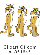 Bobcat School Mascot Clipart #1361646 by Mascot Junction