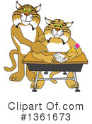 Bobcat School Mascot Clipart #1361673 by Mascot Junction