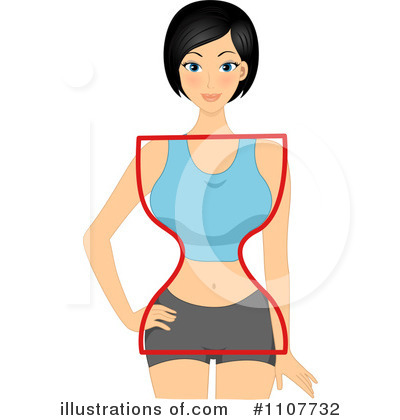 Royalty-Free (RF) Body Shape Clipart Illustration by BNP Design Studio - Stock Sample #1107732