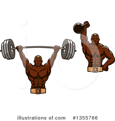 Kettlebell Clipart #1355766 by Vector Tradition SM