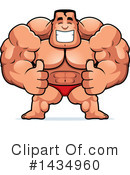 Bodybuilder Clipart #1434960 by Cory Thoman