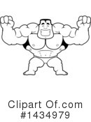 Bodybuilder Clipart #1434979 by Cory Thoman