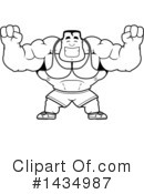 Bodybuilder Clipart #1434987 by Cory Thoman