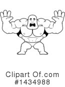 Bodybuilder Clipart #1434988 by Cory Thoman