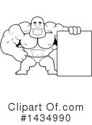 Bodybuilder Clipart #1434990 by Cory Thoman