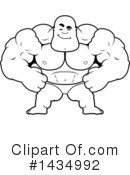 Bodybuilder Clipart #1434992 by Cory Thoman