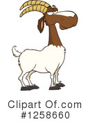 Boer Goat Clipart #1258660 by Hit Toon