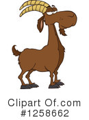 Boer Goat Clipart #1258662 by Hit Toon