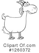 Boer Goat Clipart #1260372 by Hit Toon