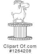 Boer Goat Clipart #1264208 by Hit Toon