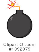 Bomb Clipart #1092079 by Hit Toon