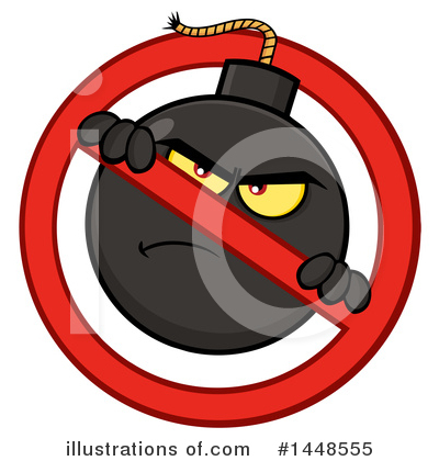 Restricted Clipart #1448555 by Hit Toon