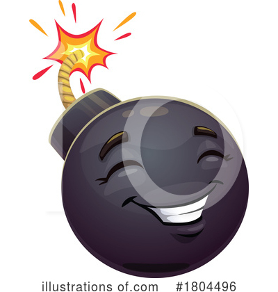 Bomb Clipart #1804496 by Vector Tradition SM