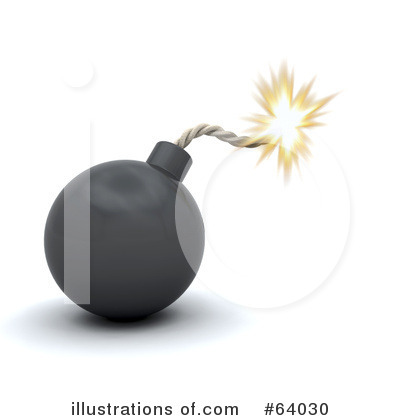 Bomb Clipart #64030 by KJ Pargeter